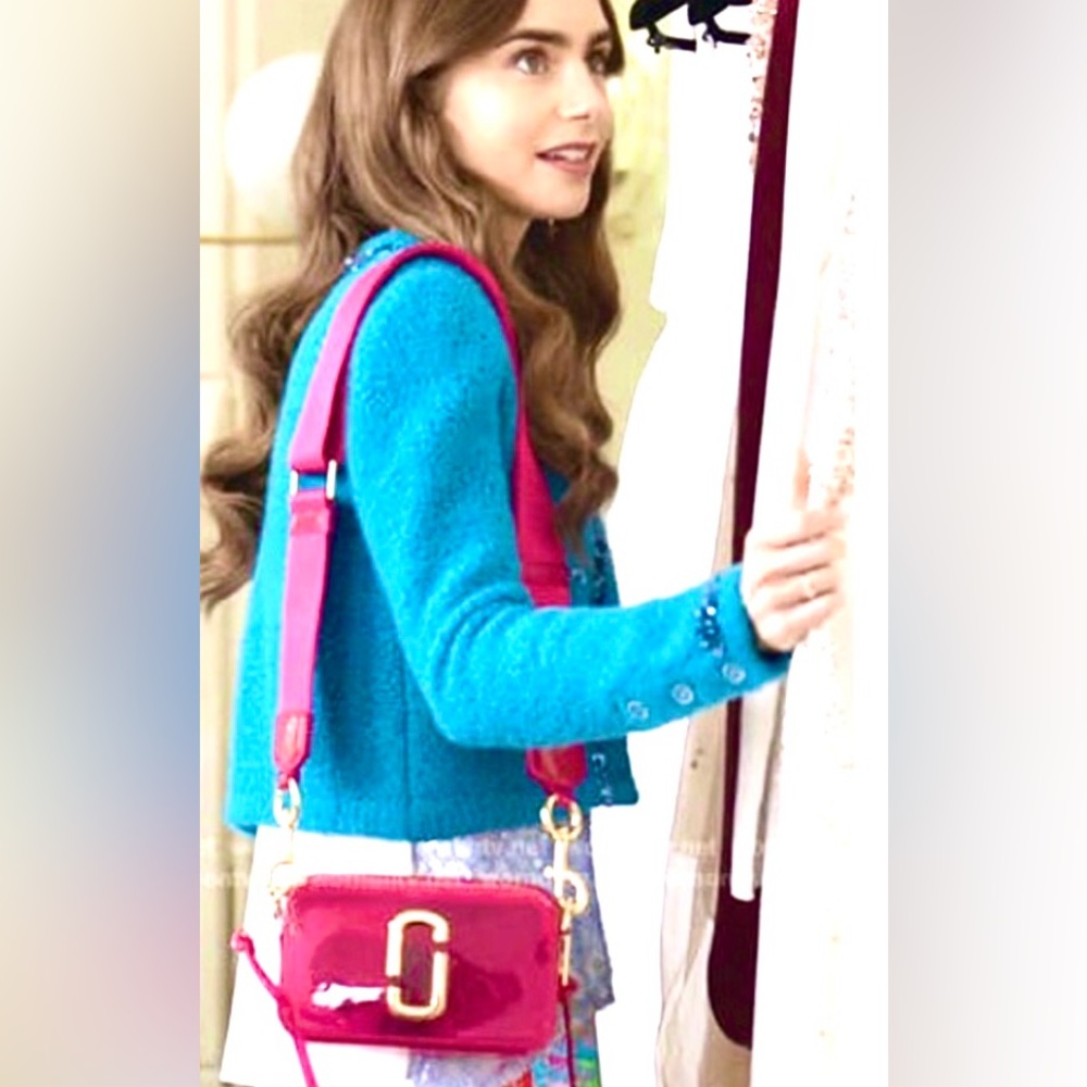 NWT  New w tags Marc Jacobs Sold Out Jelly Snapshot - New - Emily in Paris purse